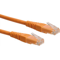 Roline UTP Patch Cord, Cat.6 (Class E), orange, 2 m