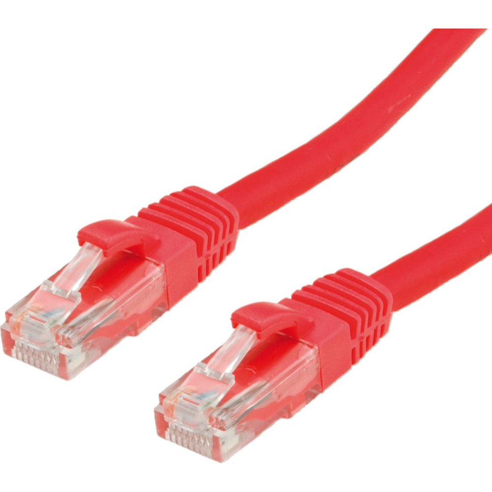 UTP kabelis kat.6, LSOH, 3.0m, sarkans