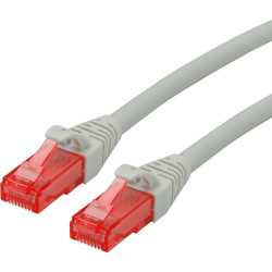 Roline UTP Cable Cat.6 Component Level, LSOH, grey, 5 m