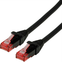 ROLINE UTP Cable Cat.6 Component Level, LSOH, black, 2.0 m