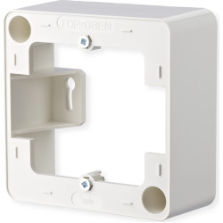Metz Connect Aufputzrahmen 85 x 85 mm, 1fach, reinweiß