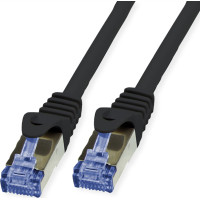 Value Outdoor S/FTP Patch Cord Cat.6A/Class EA, Solid, TPE, LSOH, black, 20 m