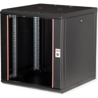 Roline 19-inch wall-mounted housing Pro 12 U, 600x600 WxD black
