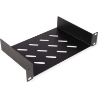 Roline 10-inch shelf 1 U, 150 T black