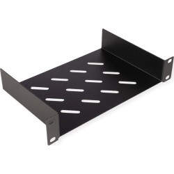 Roline 10-inch shelf 1 U, 150 T black