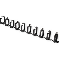 Roline Cable management bracket, 44x60mm black 10 pieces