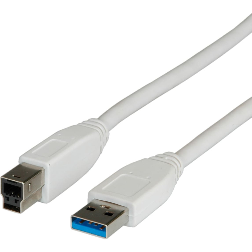 Secomp USB 3.2 Gen 1 Cable, Type A M - B M, 3.0 m, beige, 0.8 m