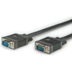 Secomp SVGA Cable, HD15 M - HD15 M, black, 20 m
