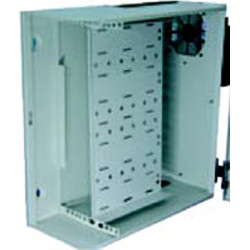 Apranet 19"-Fachboden 1 HE, senkrechte Montage, T: 250mm