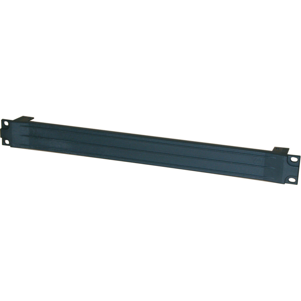 Apranet Lüftereinschub, 19"-Einbaukit, 1 HE, Kunststoff schwarz