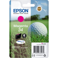 Epson Golf ball Singlepack Magenta 34 DURABrite Ultra Ink