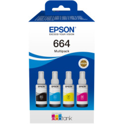 Epson C13T66464A ink cartridge 4 pc(s) Compatible Black, Cyan, Magenta, Yellow