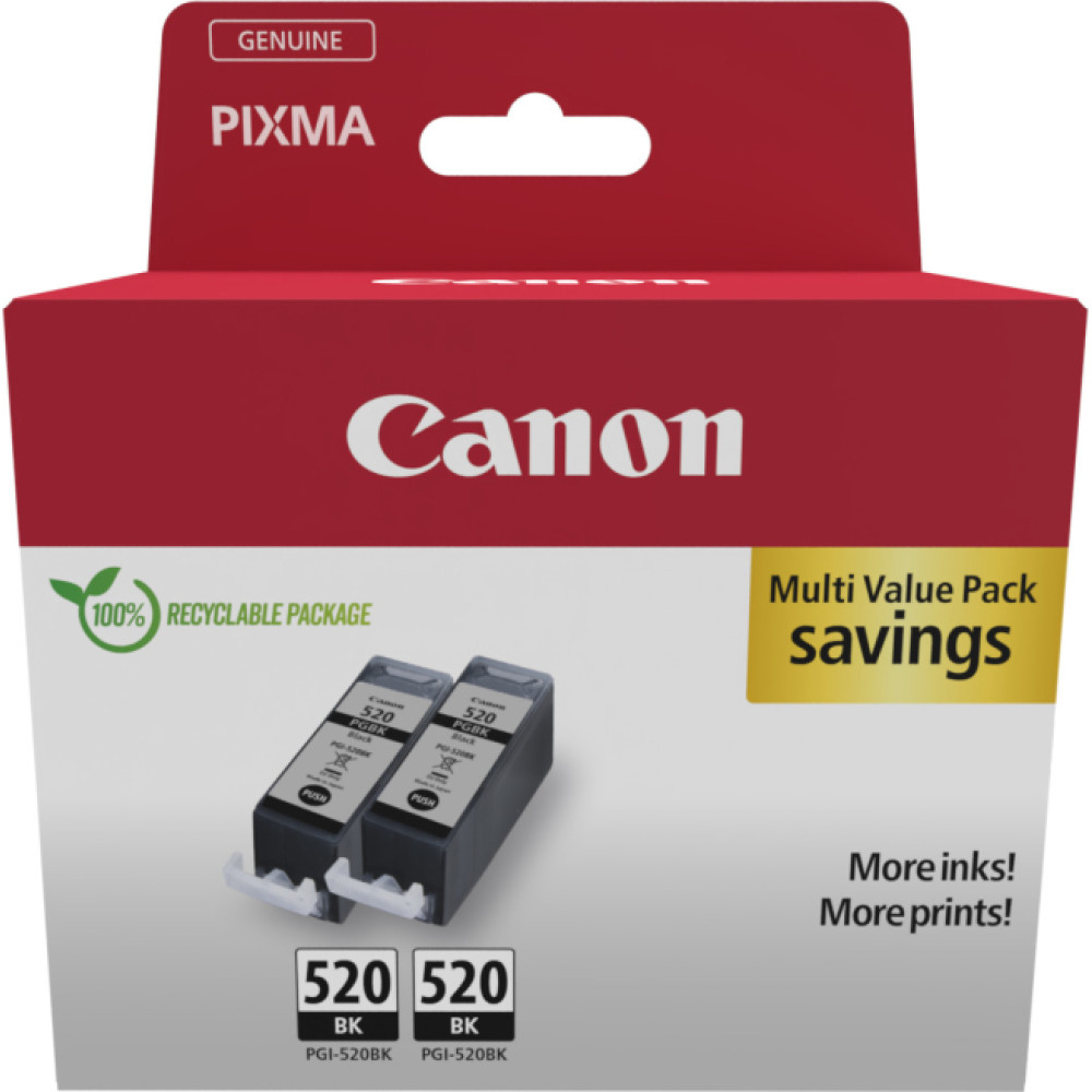 Canon 2932B019 ink cartridge 2 pc(s) Original Black