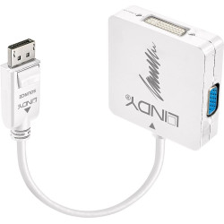 Lindy DisplayPort an HDMI 4K30/DVI/VGA Adapter