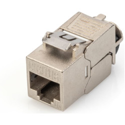 Digitus Cat. 6A keystone module, shielded with intelligent cable manager, set (24 pieces)