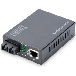 Digitus Gigabit Media Converter, RJ45 / SC