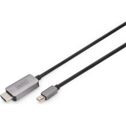 Digitus 8K Mini DisplayPort Adapter Cable, Mini DP - HDMI Type A