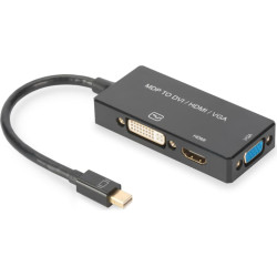 Digitus Mini DisplayPort 3in1 Adapter / Converter
