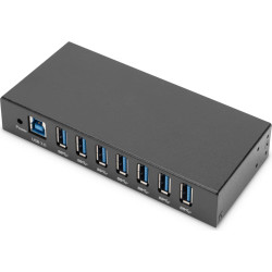 Digitus USB 3.0 Hub 7-Port, Industrial Line