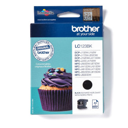 Brother LC123BK tintes kārtridžs 1 pcs Oriģināls Melns