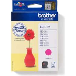 Brother LC121M tintes kārtridžs 1 pcs Oriģināls Fuksīns