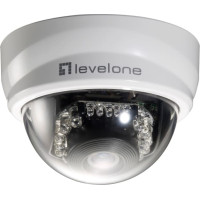 Level One LevelOne FCS-3101 drošības/tīkla kamera Kupols IP drošības kamera Iekštelpu un āra 1920 x 1080 pikseļi Galds / griesti