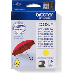 Brother LC225XLY tintes kārtridžs 1 pcs Oriģināls