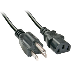 Lindy 2m US 3 Pin to C13 Mains Cable