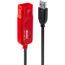 Lindy USB 2.0 Aktiv-Verlängerung Pro 8m