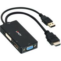 Lindy HDMI to DisplayPort, DVI & VGA Converter