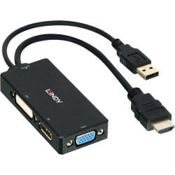 Lindy HDMI to DisplayPort, DVI & VGA Converter