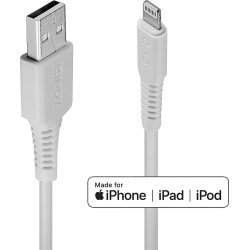 Lindy 3m USB Type A to Lightning Cable White