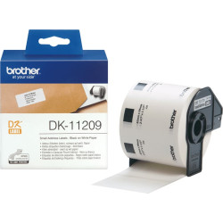 Brother DK-11209 marķēšanas lenta Melns uz balta