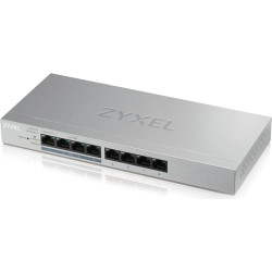 Zyxel GS1200-8HP v2 Vadīts Gigabit Ethernet (10/100/1000) Power over Ethernet (PoE) Pelēks