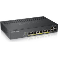 Zyxel GS1920-8HPV2 Vadīts Gigabit Ethernet (10/100/1000) Power over Ethernet (PoE) Melns