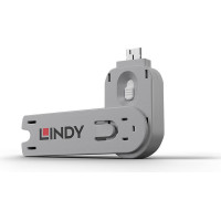 Lindy USB Type A Port Blocker Key, White