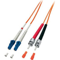 Equip LWL Patchkabel LC->ST  5.00m Multimode Duplex OM2   or Polybeutel