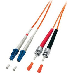 Equip LC/ST 50/125μm 5.0m InfiniBand un optiskās šķiedras kabelis 5 m Oranžs