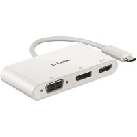 D-Link DUB-V310  3-in-1 USB-C Video Adapter VGA/HDMI/DP retail