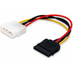 Equip Stromversorgung Adapter 4-polig(M)->15PIN SATA ( Polybeutel