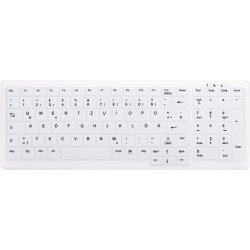 Cherry AK-C7000 tastatūra Medicīnisks RF bezvadu + USB QWERTZ Vācu Balts