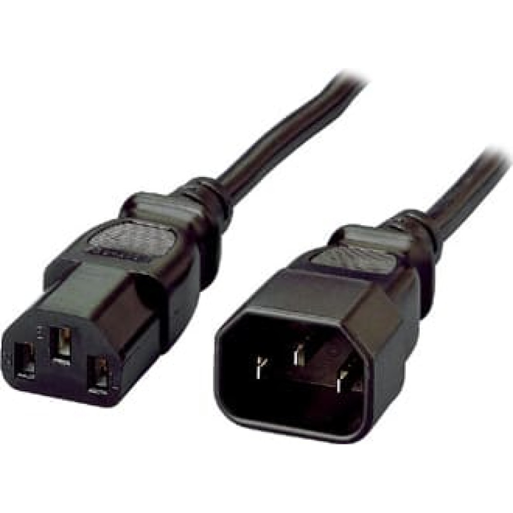 Equip 112100 Melns 1,8 m C13 uzmava C14 uzmava