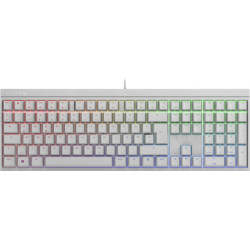 Cherry TAS MX 2.0S RGB Corded DE-Layout weiß MX BROWN