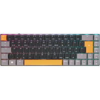 Cherry MX-LP 2.1 Compact Wireless tastatūra Speļu RF bezvadu sakari + Bluetooth QWERTZ Vācu Melns