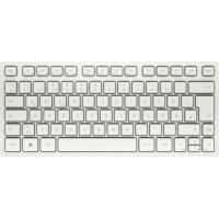 Cherry KW 7100 MINI BT tastatūra Universāls Bluetooth sistēma QWERTZ Vācu Balts