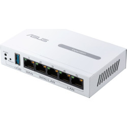 Asus ExpertWiFi EBG15 ar vadiem pievienojams rūteris Tīkls Gigabit Ethernet Balts