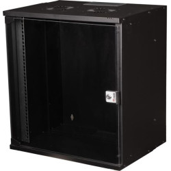 Equip EWM-12-5440-B statnis 12U Pie sienas stiprināms statīvs Melns