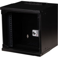 Equip EWM-06-3030-B statnis 6U Pie sienas stiprināms statīvs Melns