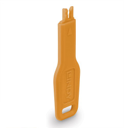 Lindy Schlüssel für RJ45 Port Schloss, Oran (47897 u 47898)
