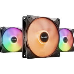 Be Quiet! LIGHT WINGS LX 120mm PWM High Speed 3-Pack Black Datora korpusam Ventilators 12 cm Melns 3 pcs